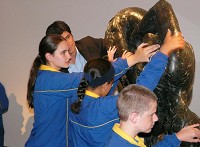 worcester institute for the blind, dylan lewis, sculptures, stellenbosch, rupert museum,